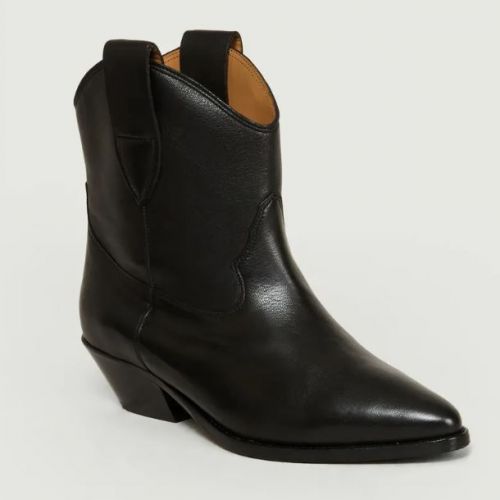 ankle boots leather