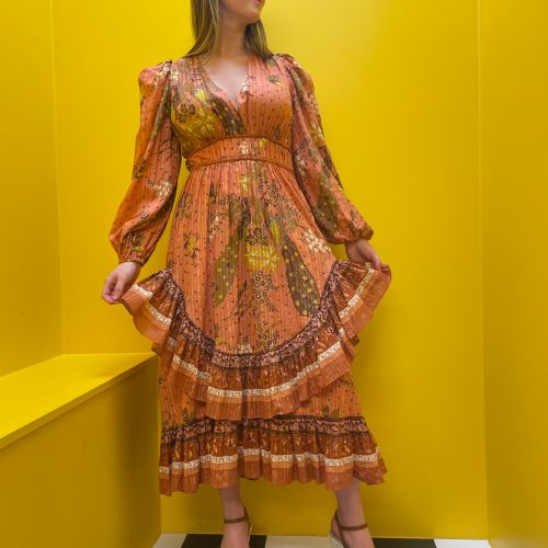 cocktailjurk bloemenprint