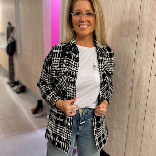 jacket pied de poule