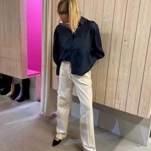 plooibroek met elastische band