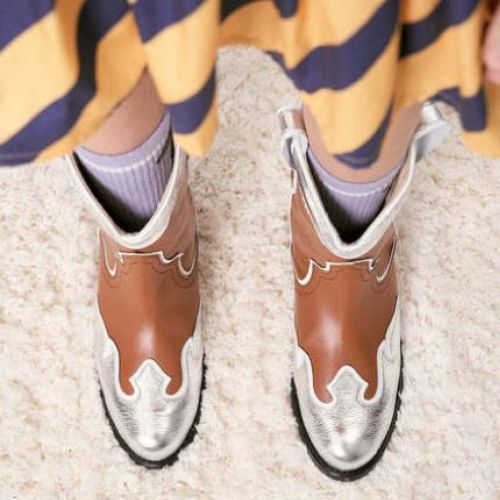 Citrus Boot Tan in leder