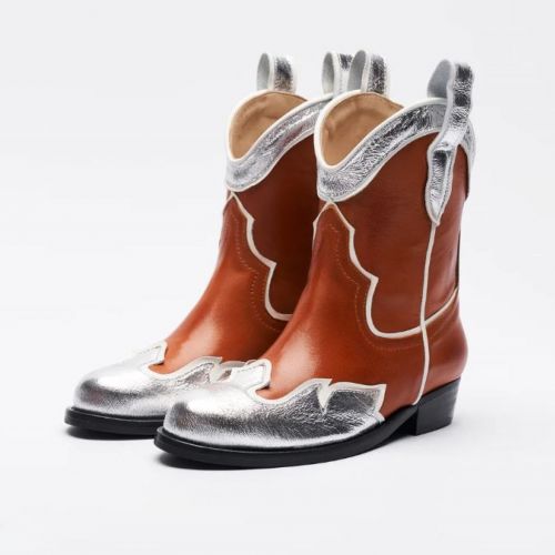 Citrus Boot Tan in leder