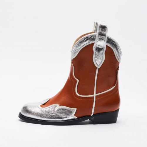Citrus Boot Tan in leder