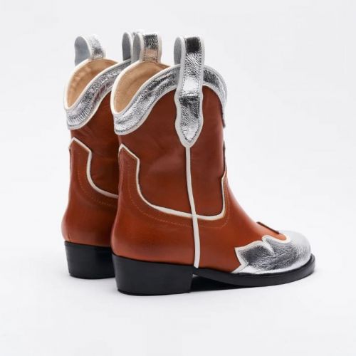Citrus Boot Tan in leder