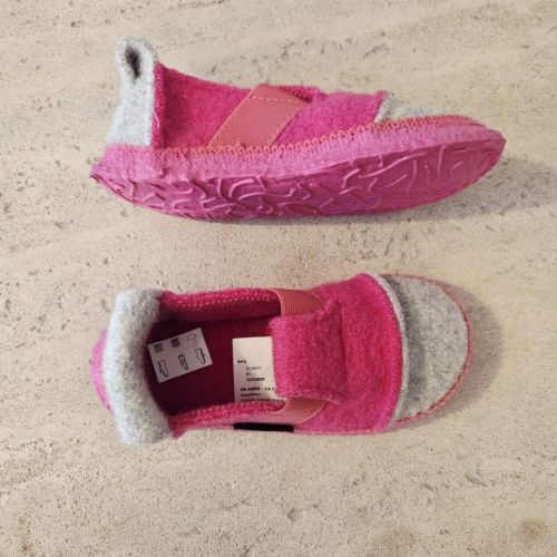Pantoffels - 100% organic virgin wool