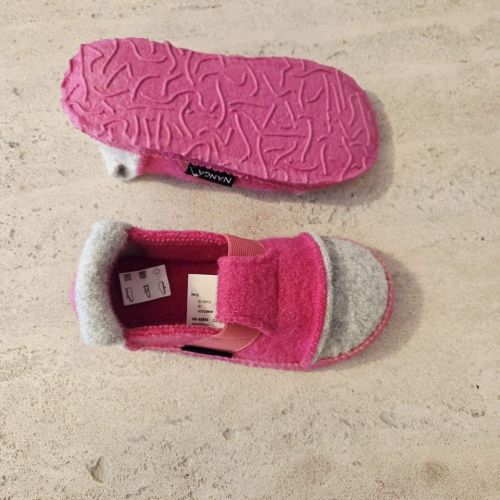 Pantoffels - 100% organic virgin wool
