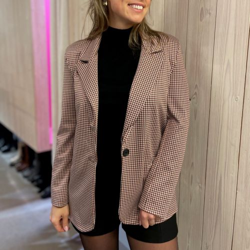 blazer pied de poule