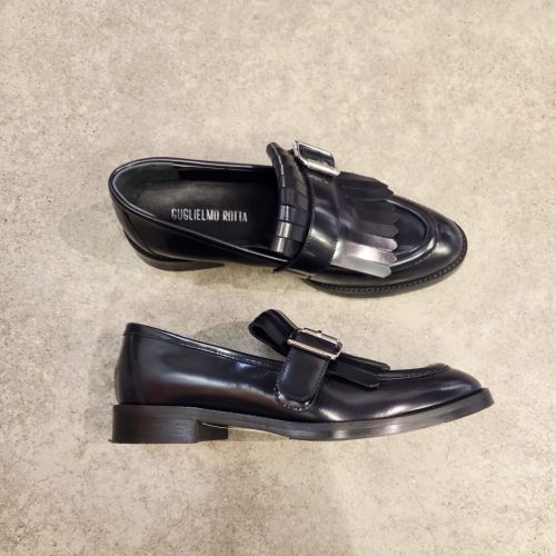 lederen loafers