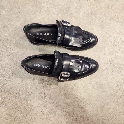 lederen loafers