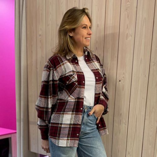 The Hatik flanellen overhemd oversized