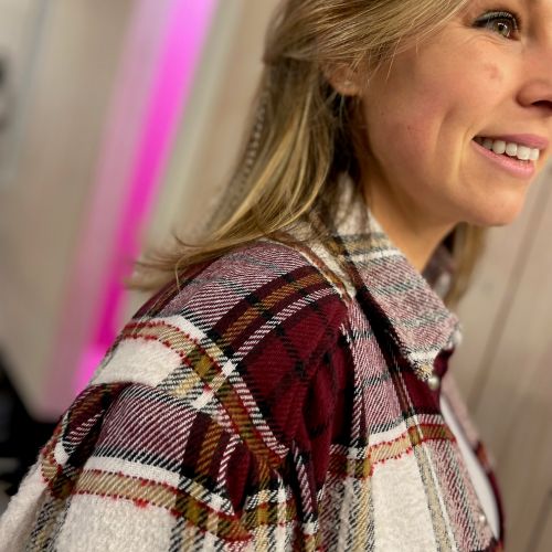 The Hatik flanellen overhemd oversized