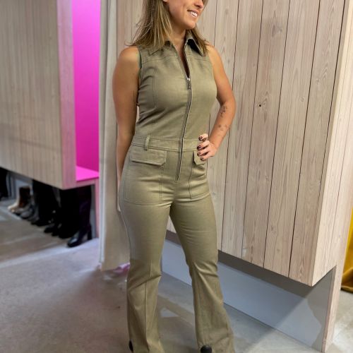 denim jumpsuit