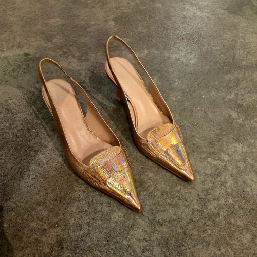 slingback pumps kitten heel