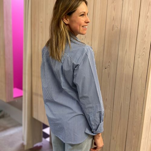 oversized katoenen hemd