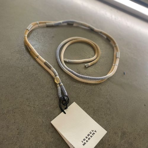 The Sayko two-toned double rope belt