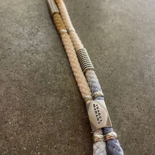 The Sayko two-toned double rope belt
