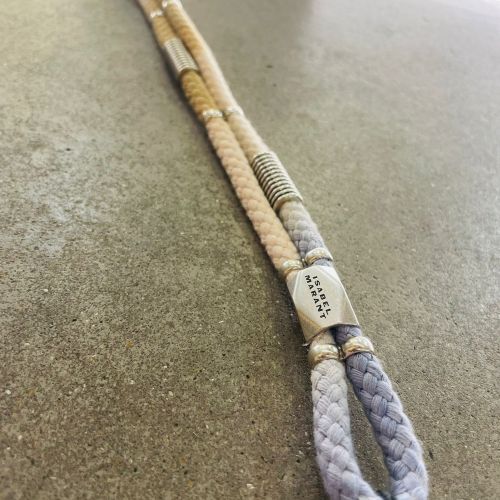 The Sayko two-toned double rope belt