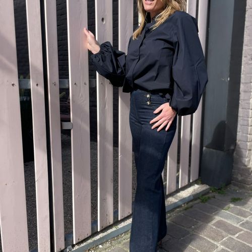 high waist jeans