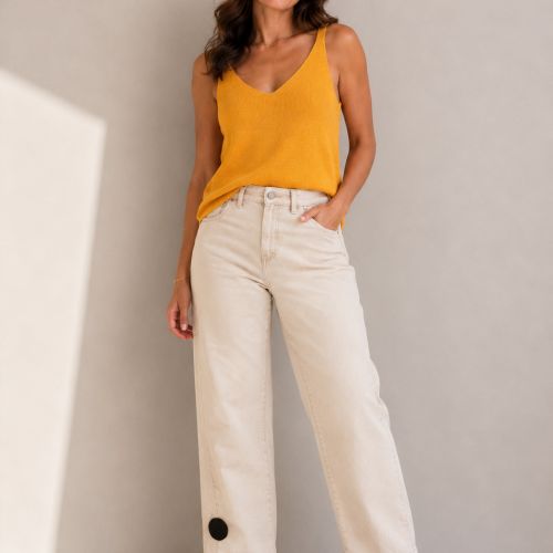 straight jeans