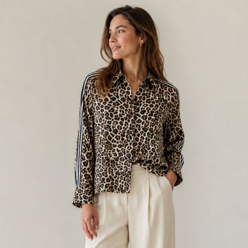 Blouse leopard print