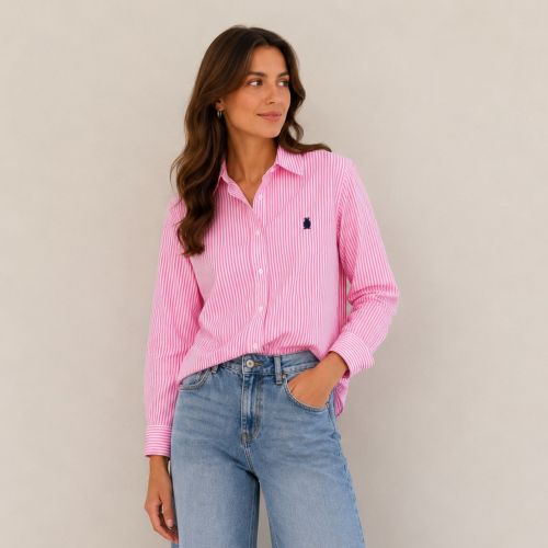 gestreepte blouse