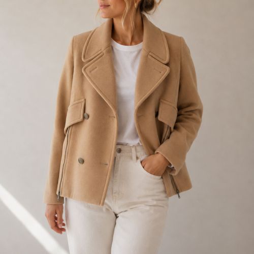 cropped jacket