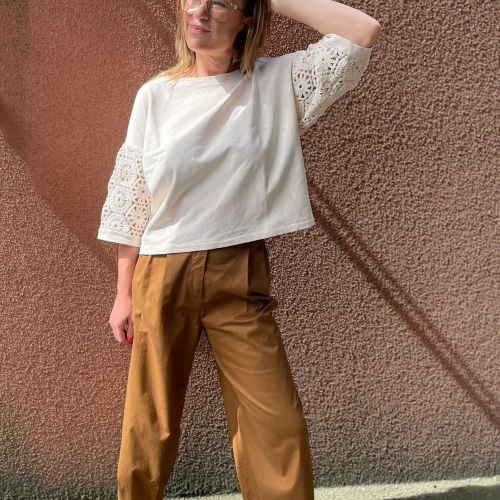 high waist wide leg pants
