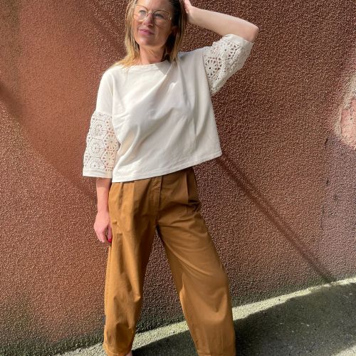 high waist wide leg pants