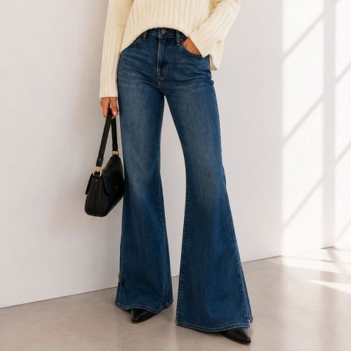 The high flare jeans