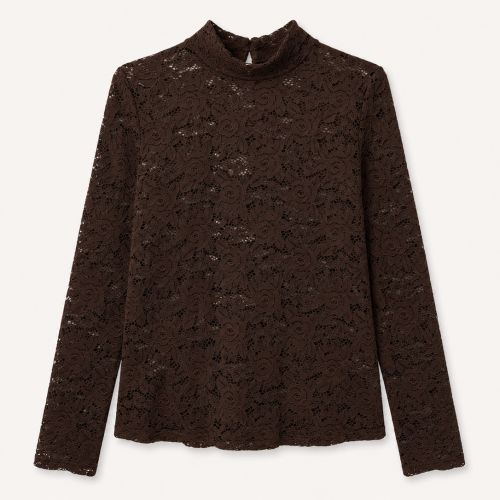 top in kant met lange mouwen