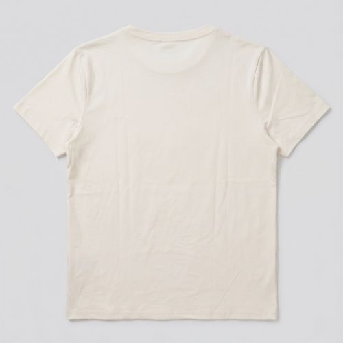 Off-White T-Shirt met 'Pasta Club' Grafische Print