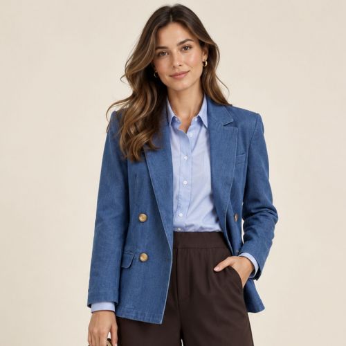 denim blazer / jacket