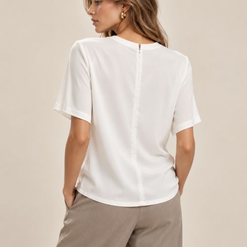 t-shirt satijnglans