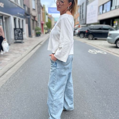 jeans balloon fit