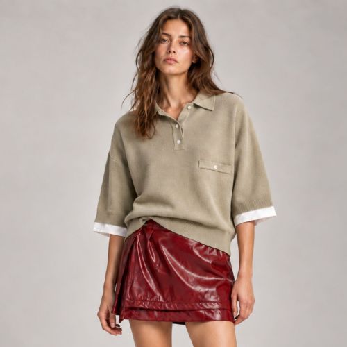 Poloshirt Lush wolmix