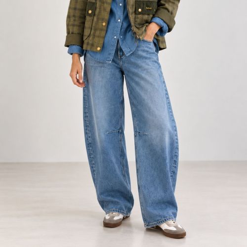 Wide leg jeans