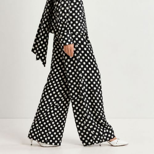 wijde broek polkadot