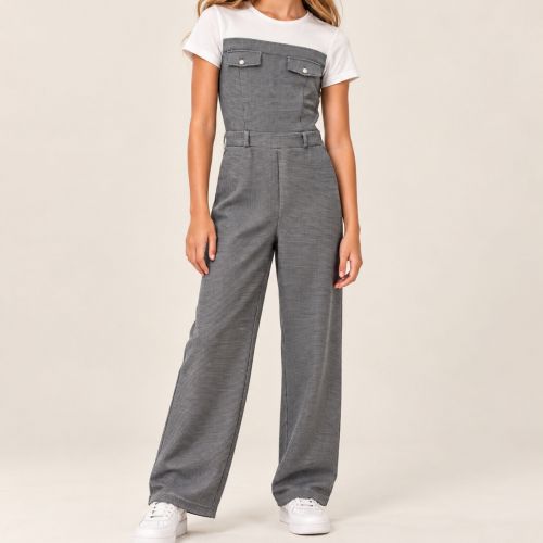 jumpsuit pied de poule