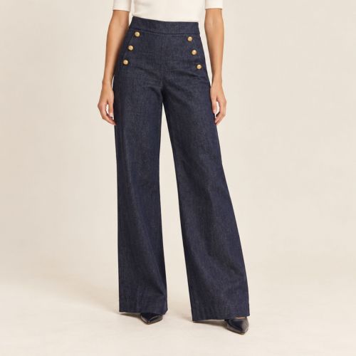 high waist wide leg jeans 