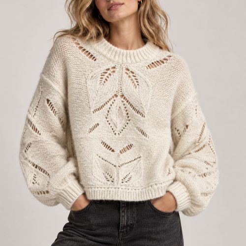 oversized gebreide trui 