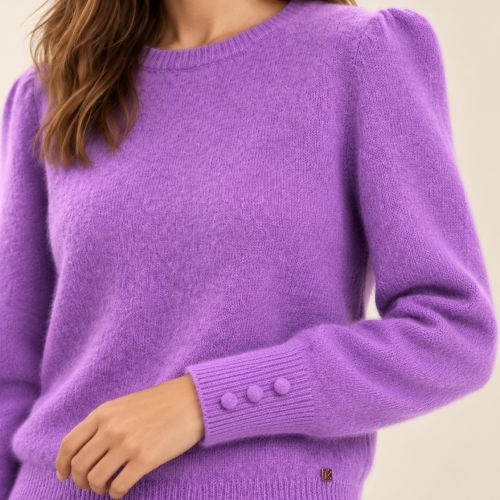 klassieke pull ronde hals