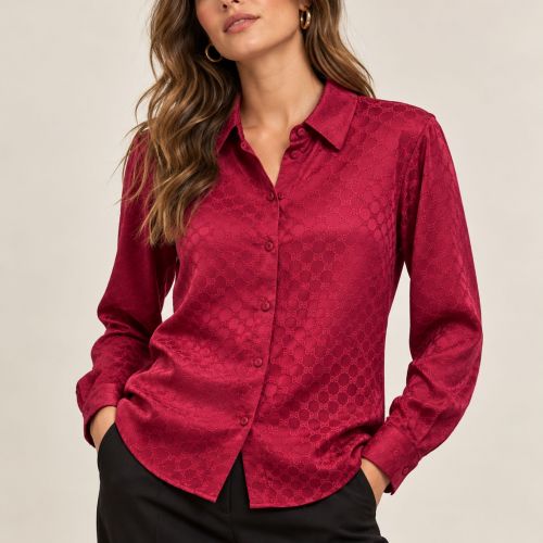 Shirt in monogram design