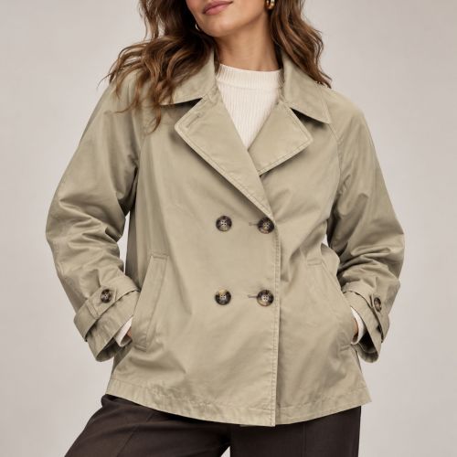 korte trenchcoat