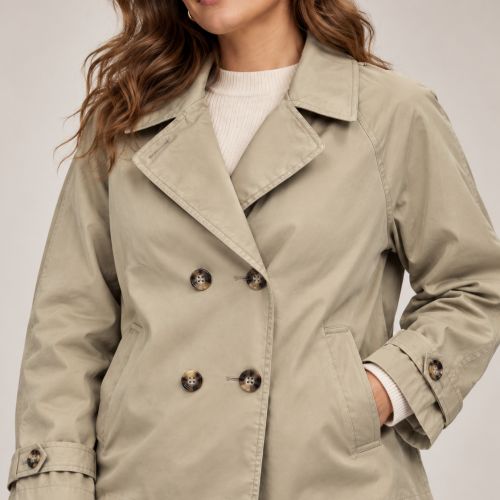 korte trenchcoat