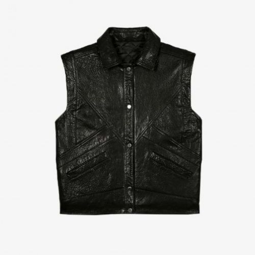 The Bull gilet leder