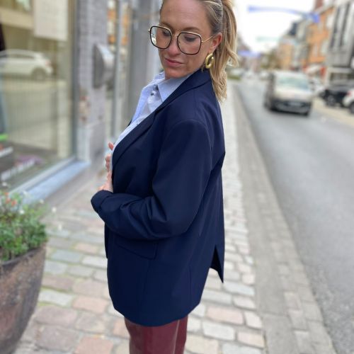 Wool-Blend Lola Blazer