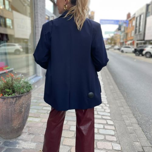 Wool-Blend Lola Blazer
