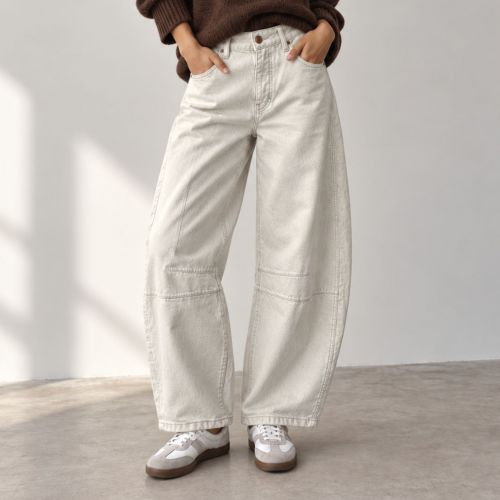 jeans barrel fit