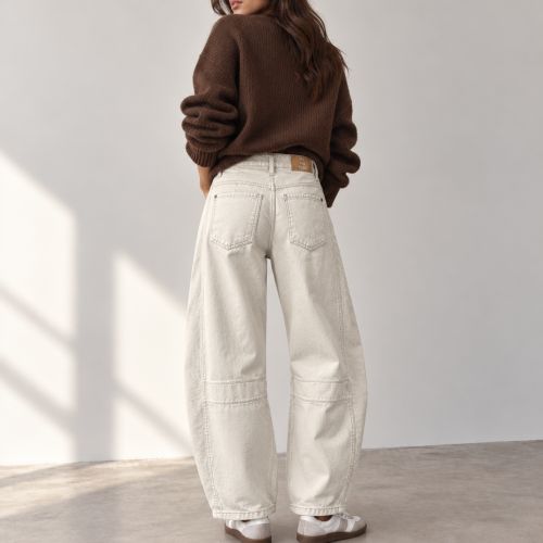 jeans barrel fit