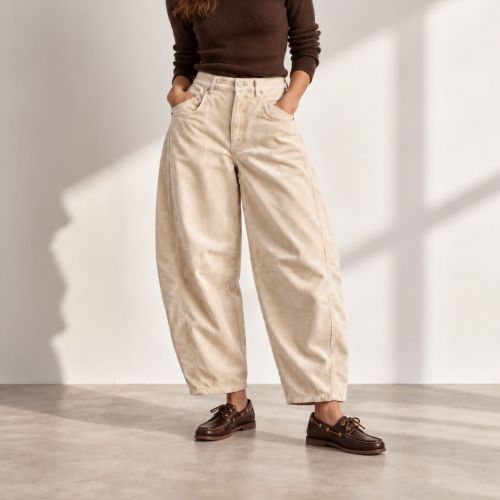 barrel pants corduroy